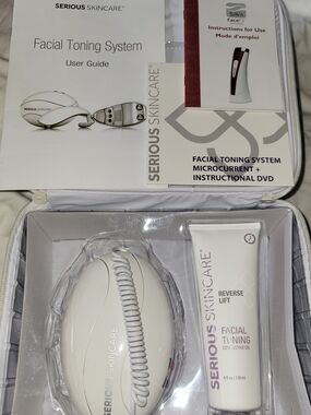 Serious  Skincare Facial Toning System with Reverse Lift Gel